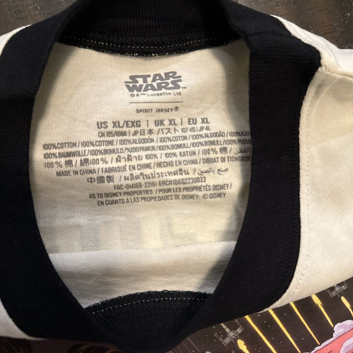 Star Wars "The Force Is With Us" Long-Sleeved Top Women's XL NWT - product image 7