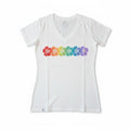 Disney Aulani Hibiscus Rainbow Flower T-Shirt Pride Women’s Small - product image 1