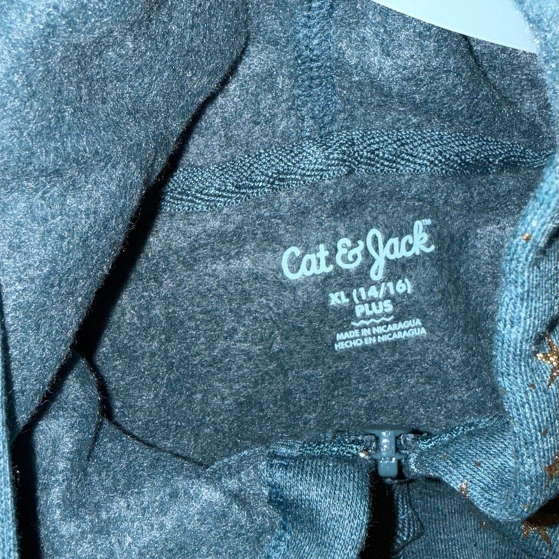 Girls Cat & Jack Full Zip-Up Hoodie Girls XL (14-16) - product image 5