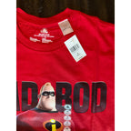 Disney's Incredibles - Dad Bod Red T-Shirt Men's Small - product image 5