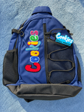 Cookies Smell-Proof Backpack - Navy Multicolor Logo