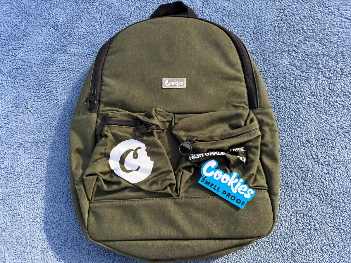 Cookies Smell-Proof Backpack - Olive Green