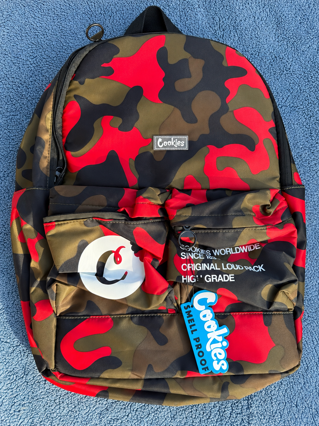 Cookies Smell-Proof Backpack - Red Camo