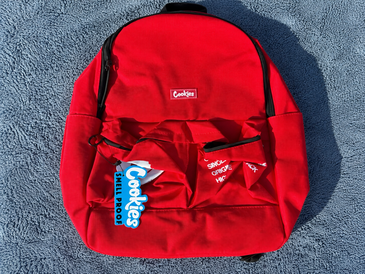 Cookies Smell-Proof Backpack - Red