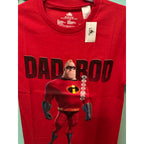 Disney's Incredibles - Dad Bod Red T-Shirt Men's Small - product image 4