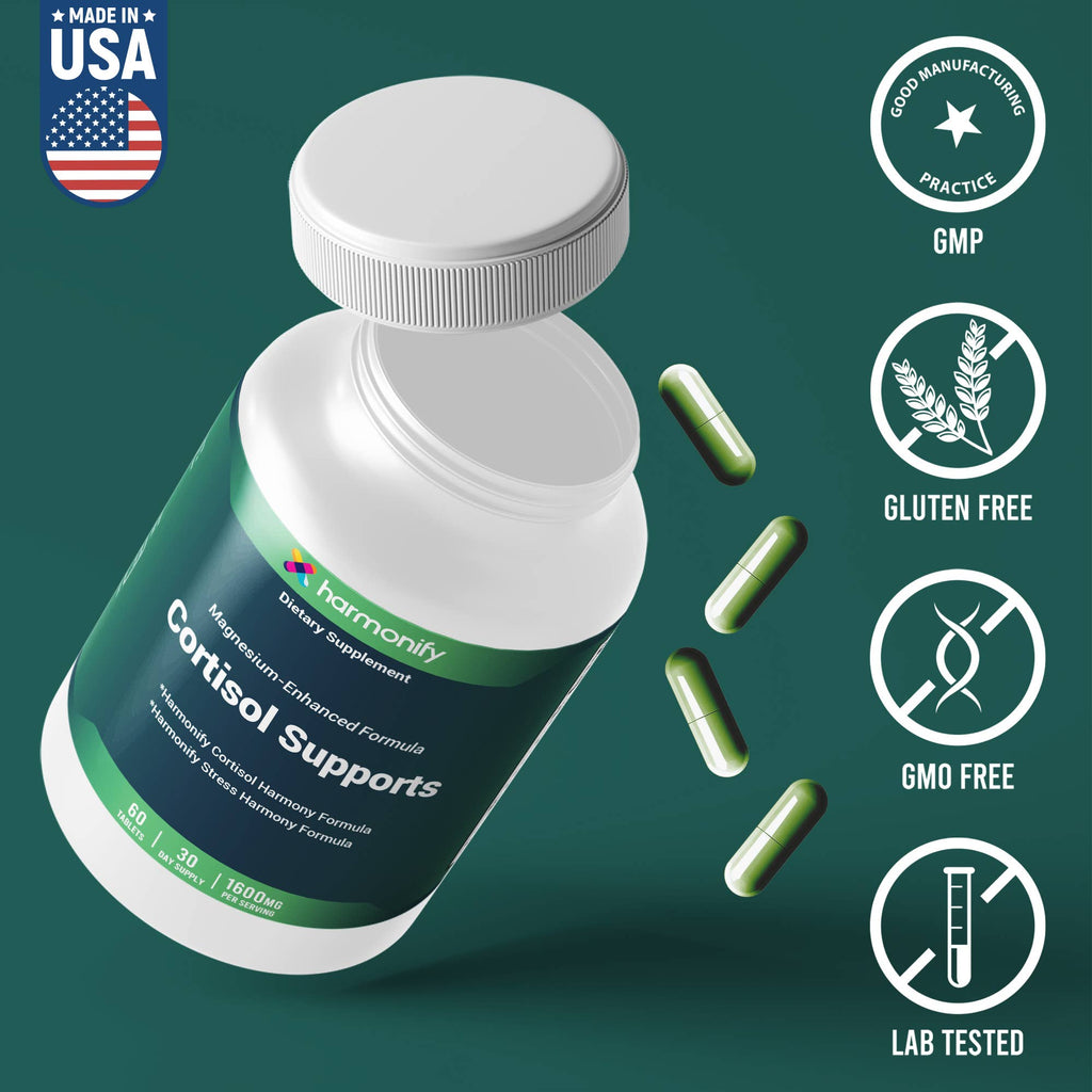 HARMONIFY CORTISOL SUPPORTS Stress Balance Formula (30-Day) - product image 4