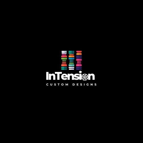 Roselyn Rosado’s original InTension Custom Designs thread-spool logo