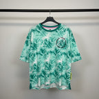 Disney Star Wars Grogu Choose Your Path green-and-white tie-dye T-shirt on a hanger