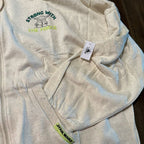 Cream Star Wars hoodie pocket, chest graphic and branded side tab detail