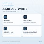 AiMB S1 White — illustrated feature overview