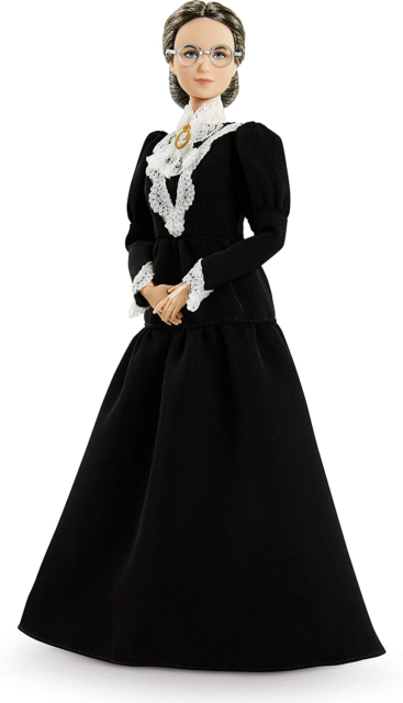 Sealed Case of 3 Barbie Inspiring Women Series Susan B Anthony Collectible Doll